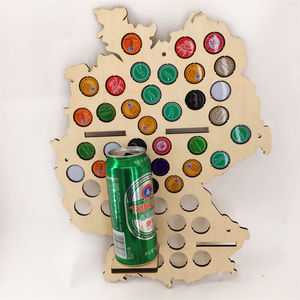 Décoration murale, support pour capsules de bière, tableau de collection pour capsules de bière, <span class=keywords><strong>carte</strong></span> <span class=keywords><strong>du</strong></span> <span class=keywords><strong>monde</strong></span> en bois, décoration murale, <span class=keywords><strong>carte</strong></span> <span class=keywords><strong>du</strong></span> <span class=keywords><strong>monde</strong></span> en bois - Product Image 2