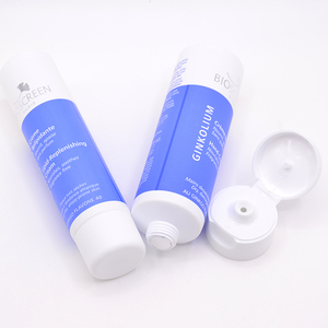 Grand diamètre 200ml relipidant corps lotion <span class=keywords><strong>crème</strong></span> mat cosmétiques tube d'emballage en plastique avec capuchon - Product Image 3