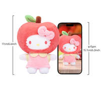 Porte-clés en peluche vinyle Fruity Paradise, boîte cadeau surprise