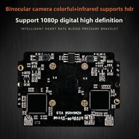 Modul Kamera Binokular HDR 2MP 1080P MJPG USB Pengenal Wajah Kelas Keuangan untuk Keamanan Gerbang Putar; Kustomisasi OEM