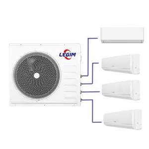 VRF VRV Multi Zone Air Conditioner DC Inverter Cassette Duct Wall Mount Fan Coil Unit Household Central Air Conditioning