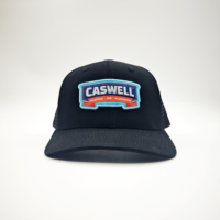 Gorra Trucker Richardson 112 Personalizada con Logotipo, Color Sólido, 6 Paneles, Malla, Estilo Hip Hop, Deportiva, Y2K, Ciclismo, Ajustable