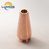 Buse de machine de soudage laser M13 pour pistolet de soudage en cuivre Ospri, pointe de torche en acier inoxydable pour alimentation à fil unique et sans fil