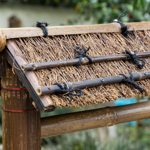 Cancello e Recinzione <span class=keywords><strong>in</strong></span> Bambù Naturale per Esterni, Decorazione per Villa, Giardino e Cortile, Divisorio <span class=keywords><strong>in</strong></span> Bambù Viola - Product Image 2