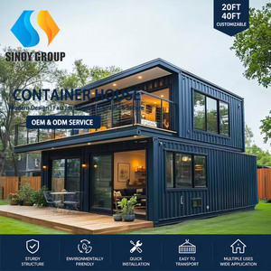 Casa Contenedor de Lujo Contemporánea, Villa Móvil Modular Prefabricada Personalizada para Proyectos de <span class=keywords><strong>Apartamentos</strong></span>, Hoteles y Oficinas - Product Image 3