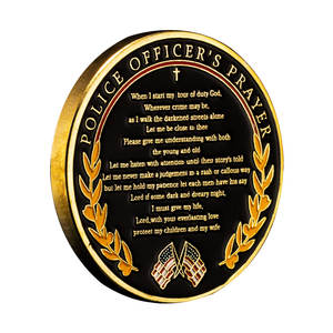 Ince mavi çizgi hatıra sikke altın kaplama namaz maker maker hatıra madalya hediye - Product Image 6