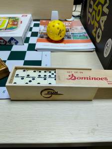 Jeux de société d'intérieur <span class=keywords><strong>G</strong></span>-FUN série Happy Family Games pour enfants et adultes Chess <span class=keywords><strong>Domino</strong></span> Checkers - Product Image 3