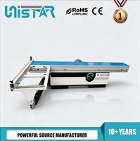 Scie à table coulissante mini 1600 mm pour usage domestique et industriel, scie à panneaux pour la coupe du bois avec système de collecte des poussières
