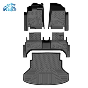 Juego Completo de Tapetes de Auto de 3 Piezas, Impermeables y Antideslizantes de TPE para Geely Emgrand 2022 - Product Image 1
