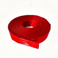 Tuyau de refoulement d'eau plat en PVC robuste, nouveau style, 3 pouces, 6 bars, flexible, haute pression, anti-UV, pour l'irrigation, fabriqué en Chine