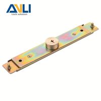 Serrure de porte de garage enroulable en acier, laiton et fer ANLI avec 2 clés