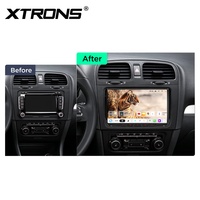Reproductor Multimedia para Auto XTRONS One Fit All de 9/10.1 Pulgadas, 6+128GB, Android, con Accesorios, Navegación, ASR8662, CarPlay Inalámbrico, BT5.4, Actualización OTA
