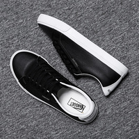 Baskets vulcanisées pour homme, chaussures avec Logo de marque privée, Style classique, haute qualité, noir et blanc