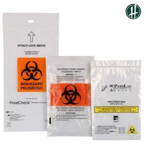 <span class=keywords><strong>Autoclavable</strong></span>ตัวอย่าง<span class=keywords><strong>Biohazard</strong></span> Wasteกระเป๋าซิป - Product Image 2
