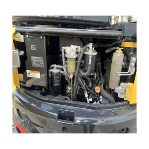 Excavatrice Yanmar VIO55-6 d'occasion de haute qualité, poids opérationnel de 8 tonnes, avec pompe à moteur, composants principaux en état de marche, à vendre - Product Image 6