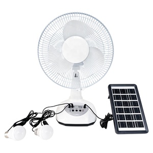 Home Solar Powered Fan <b>Table</b> Solar Fans for Home 12 Inch With FS30-50 Solar Powered Fan - Product Image 1