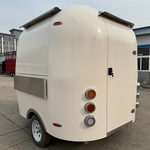 Camion de nourriture mobile personnalisable de 2,5 mètres, équipement de cuisine complet, chariot à desserts, café, <span class=keywords><strong>concession</strong></span>, mini remorque alimentaire - Product Image 3