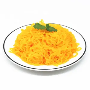 Macarrão konjac de cenoura sem glút, macarrão konjac sem odor melhor de massas espaguete konjac