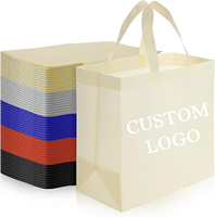 Logo personnalisé écologique découpé pliable réutilisable sérigraphie tissu épicerie non tissé sacs Tnt