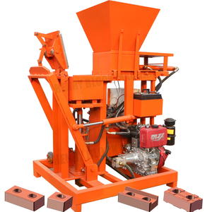 Machine de fabrication de briques hydraulique de petit moteur diesel entièrement automatique <span class=keywords><strong>Henry</strong></span> Hr2-25 - Product Image 1