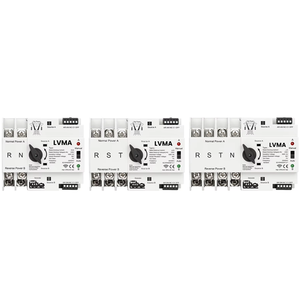 Interrupteur de transfert automatique WIFI <span class=keywords><strong>ATSE</strong></span> LMQ4-125W 125A Télécommande intelligente 2/3/4P 400V Double alimentation PC - Product Image 2