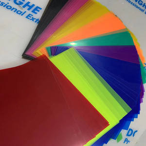 Feuilles de plastique PVC colorées Huisu A3, épaisseur 0,2-2 mm, largeur 915 mm, pour impression, estampage, découpe et traitement. - Product Image 1