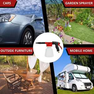 Cañón de Espuma para Manguera de Jardín de Baja Presión, Pistola de Espuma Ajustable para Lavado de Autos, Rociador de Espuma de Nieve para <span class=keywords><strong>Limpieza</strong></span> de Vehículos y Riego de Jardines - Product Image 6