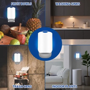 <b>Sticky</b> Refill Cartridge, Plug-in LED Smart Mosquito Trap Lamp, Replaceable <b>Flying</b> Insect <b>Catcher</b> - Product Image 4