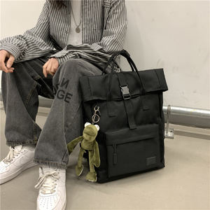 Custom <b>Anti</b> <b>Theft</b> Expandable Roll Top <b>Backpack</b> Laptop Pocket Waterproof Large Capacity Outdoor <b>Backpack</b> College School Bag - Product Image 3