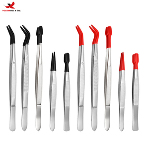 3 Days Stainless Steel Eyelash Curler for Lash Extension Bent Tip Eyebrow Tweezer <b>Makeup</b> <b>Tools</b> GZ RTS Bulk Mixed Order - Product Image 1