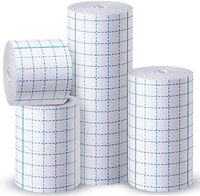 Pansement chirurgical hypoallergénique, élastique, respirant, en tissu non tissé spunlace, simple face, pour fixation de pansements, bande médicale