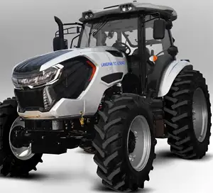 Çin çiftlik traktörü tedarikçisi çiftlik büyük 4WD tekerlekli traktörler 140HP 150HP 160HP tarım traktör kabin ile