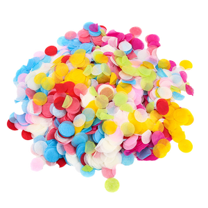 Coriandoli Rotondi Multicolore da <span class=keywords><strong>1</strong></span> Pollice, <span class=keywords><strong>1</strong></span> kg, per Matrimoni, Compleanni, Decorazioni Festive ed Eventi - Product Image 1