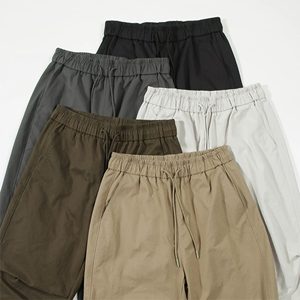 Pantalones Jogger Transpirables de Poliéster 100% Estilo Americano con Cordón y Puños para Senderismo Casual al Aire Libre, Primavera 2025 - Product Image 4