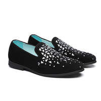 Chaussures de ville pour hommes, Design Unique, mode, tige en diamant, taille 46, 47, 48