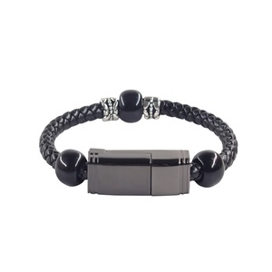 <span class=keywords><strong>Cable</strong></span> Usb para cargador de pulsera LAIMODA de cuero tipo C Multi teléfono móvil rápido tipo c para Cables de datos de iphone - Product Image 1