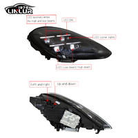 [1979] luces de coche 2020 2022 2021 2017 2018 971 Actualización de faros delanteros a 2024 976 estilo Pdls faros Led para Porsche Panamera 971