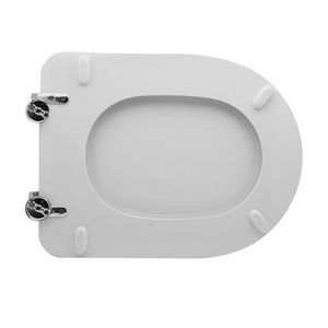 Cubierta de Asiento de Inodoro para Azzurra Elios Vase, Bidés Electrónicos de Liberación Rápida, Diseño Cuadrado Moderno, Urea UF en Forma de V para Baño - Product Image 2