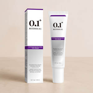 Crema Contorno de Ojos Renovadora con Retinol 0.1, 30g, Marca Privada OEM, Cafeína, Colágeno, Hidratante, Iluminadora - Product Image 4