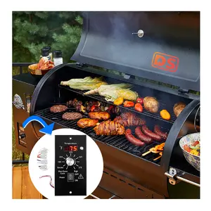 High Quality Portable Foldable Grill WiFi Smoker Pellet Stove controller Digital bbq Grill
