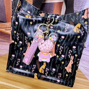 พวงกุญแจหัวหนูสุดสร้างสรรค์ใหม่สุดฮอตสีสันสดใสเสื้อผ้ารูปถั่วพวงกุญแจน่ารักใส่น้ำมันเข้าไปในขวดเมาส์พร้อมของเหลวขายส่ง - Product Image 5