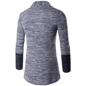 Cardigan da <span class=keywords><strong>Uomo</strong></span> a Maniche <span class=keywords><strong>Lunghe</strong></span> Primaverile, Maglione Elegante da <span class=keywords><strong>Uomo</strong></span> - Product Image 6
