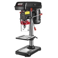 Mini perceuse d'établi TEH TDP1341 de haute qualité, multifonctionnelle, avec roulement, moteur 220V 0.35kW, course de broche 50mm, 210mm