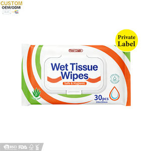 ไบโอคลีน ใหม่ล่าสุด 30 ชิ้น/แพ็ค ทิชชู่เปียกพรีเมียม ผ้าเช็ดทำความสะอาดเปียก ทิชชู่เปียก - Product Image 1