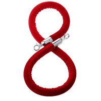 Corde en velours rouge pour barrière de file d'attente et de contrôle des foules