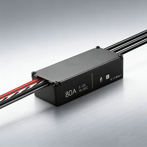 Controlador Electrónico de Velocidad (ESC) 80A de Plástico 5-14S Multirrotor sin Escobillas para Modelos RC, Quadcopters, Drones FPV y Accesorios - Product Image 1