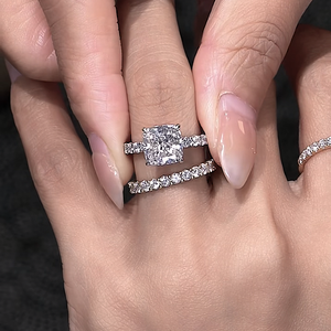 <span class=keywords><strong>Anelli</strong></span> con Diamanti Sintetici CVD HPHT Certificati IGI, Taglio Ovale, Oro Massiccio 14k 18k, Gioielli <span class=keywords><strong>Personalizzati</strong></span> per Donne e Uomini, Fidanzamento - Product Image 5