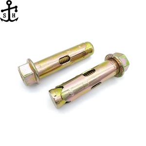<span class=keywords><strong>Goujon</strong></span> d'ancrage d'usine personnalisé avec écrou à bride Manchon d'<span class=keywords><strong>expansion</strong></span> en acier inoxydable au carbone - Product Image 2
