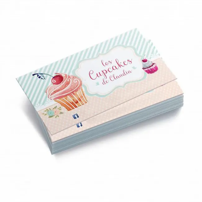 Matte Laminated Printed Create A Personalised Social Media Business Card Album Free Digital