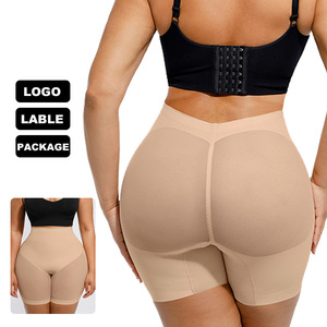 Custom Colombianas BBL Shapewear Pantalones cortos de cintura alta Tanga Body <span class=keywords><strong>Shaper</strong></span> para mujeres Butt Lifter Control Bragas - Product Image 1